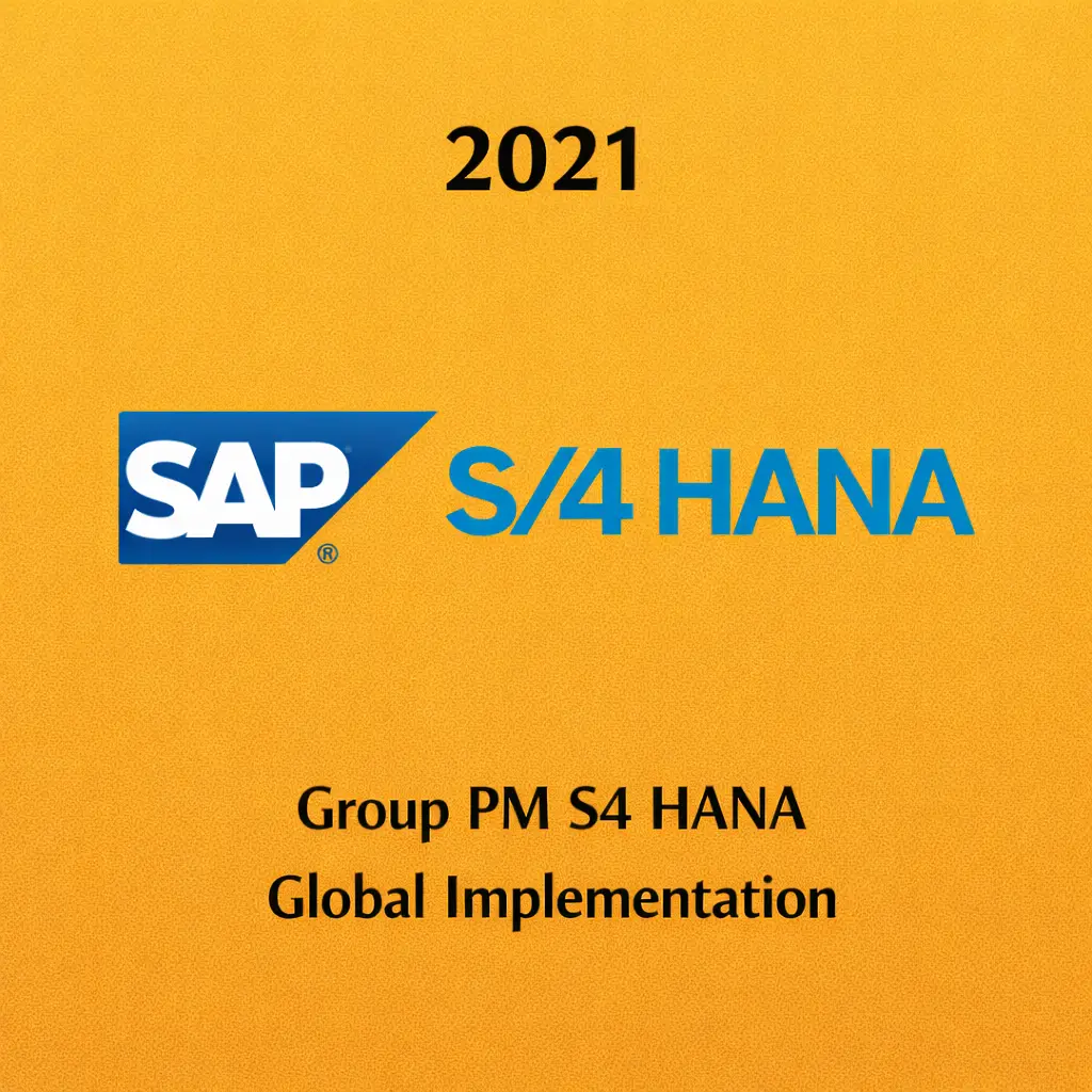 Global SAP S/4HANA Finance Transformation